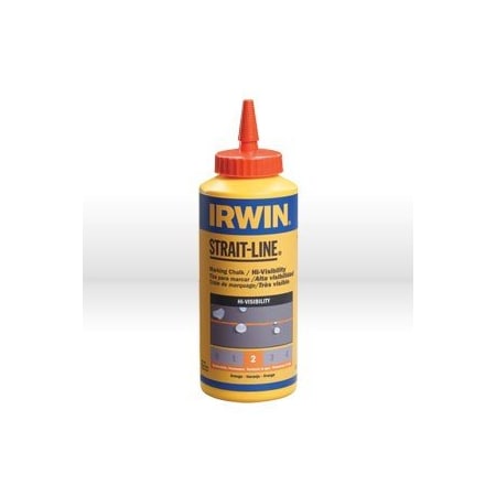 Irwin Chalk, 8 oz FLUORESCENT ORANGE CHALK IR64905ZR